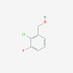 molecular formula C7H6ClFO B1592068 (2-Chloro-3-fluorophenyl)methanol CAS No. 96516-32-4