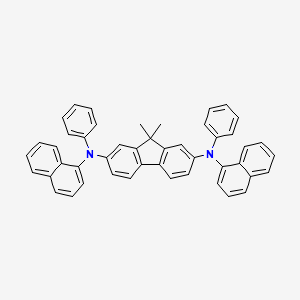 9,9-Dimethyl-2,7-bis[n-(1-naphthyl)-N-phenylamino]fluorene