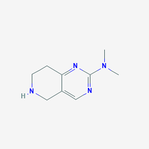 N,N-Dimethyl-5,6,7,8-tetrahydropyrido[4,3-D]pyrimidin-2-amine
