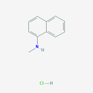 molecular formula C11H12ClN B1592079 N-Methyl-1-naphthylamine Hydrochloride CAS No. 4643-36-1