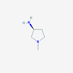 molecular formula C5H12N2 B1592081 (3S)-1-methylpyrrolidin-3-amine CAS No. 214357-95-6