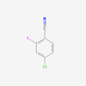 molecular formula C7H3ClIN B1592085 4-Chloro-2-iodobenzonitrile CAS No. 61272-75-1