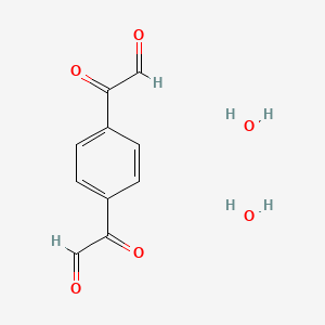 molecular formula C10H10O6 B1592086 4-Phenylenediglyoxal dihydrate CAS No. 48160-61-8