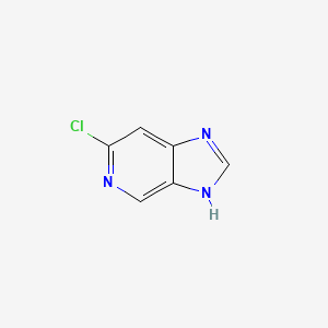 molecular formula C6H4ClN3 B1592095 6-Chloro-1H-imidazo[4,5-c]pyridine CAS No. 2589-11-9