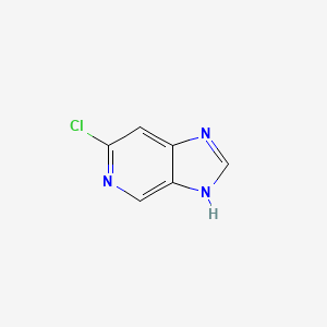 molecular formula C6H4ClN3 B1592095 6-Chloro-3H-imidazo[4,5-c]pyridine CAS No. 2589-11-9
