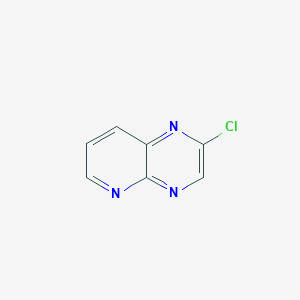molecular formula C7H4ClN3 B1592096 2-Chloropyrido[2,3-b]pyrazine CAS No. 70838-55-0