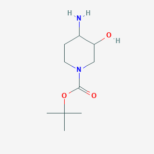 Tert-butyl 4-amino-3-hydroxypiperidine-1-carboxylate
