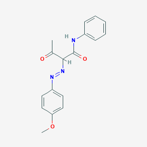 2-[(p-Methoxyphenyl)azo]acetoacetanilide