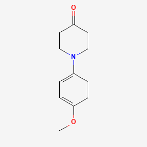 molecular formula C12H15NO2 B1592128 1-(4-Methoxyphenyl)piperidin-4-one CAS No. 94635-24-2