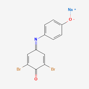 molecular formula C12H7Br2NNaO2+ B1592129 2,6-Dibromophenolindophenol Sodium Salt CAS No. 5415-23-6