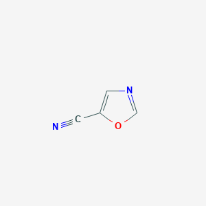 molecular formula C4H2N2O B1592131 Oxazole-5-carbonitrile CAS No. 68776-61-4