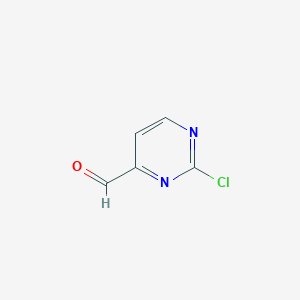 molecular formula C5H3ClN2O B1592138 2-Chloropyrimidine-4-carbaldehyde CAS No. 944901-22-8