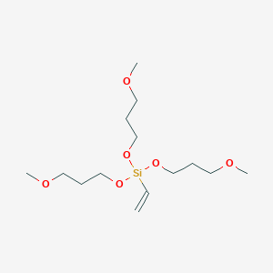 molecular formula C14H30O6Si B1592140 甲氧基丙氧基乙烯基三硅烷 CAS No. 303746-21-6