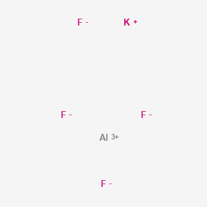 molecular formula KAlF4<br>AlF4K B1592144 Aluminum potassium fluoride CAS No. 60304-36-1