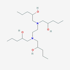 molecular formula C22H48N2O4 B1592146 N,N,N',N'-Tetrakis(2-hydroxypentyl)ethylenediamine CAS No. 86443-82-5