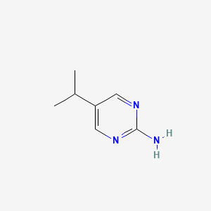molecular formula C7H11N3 B1592147 5-Isopropyl-2-pyrimidinamine CAS No. 98432-17-8