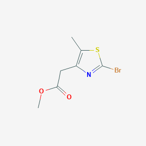 molecular formula C7H8BrNO2S B1592148 Ethyl 2-bromo-5-methylthiazole-4-carboxylate CAS No. 56355-62-5