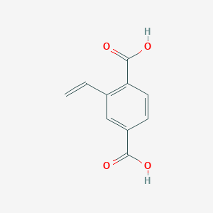 molecular formula C10H8O4 B1592150 2-Vinylterephthalic acid CAS No. 216431-29-7