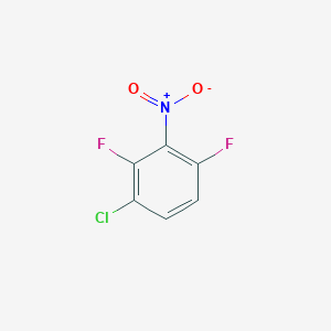 molecular formula C6H2ClF2NO2 B1592152 1-氯-2,4-二氟-3-硝基苯 CAS No. 1151767-58-6