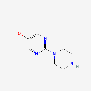 molecular formula C9H14N4O B1592153 5-Methoxy-2-(piperazin-1-YL)pyrimidine CAS No. 59215-39-3