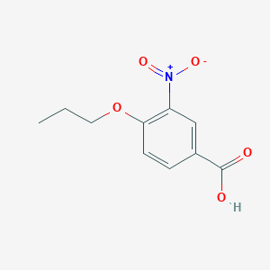 molecular formula C10H11NO5 B1592154 3-Nitro-4-propoxybenzoic acid CAS No. 35288-44-9