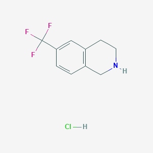 6-(Trifluoromethyl)-1,2,3,4-tetrahydroisoquinoline hydrochloride