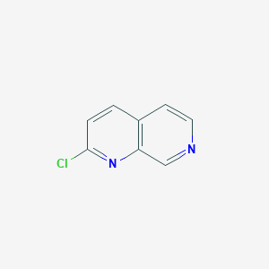 molecular formula C8H5ClN2 B1592170 2-Chloro-1,7-naphthyridine CAS No. 35192-05-3