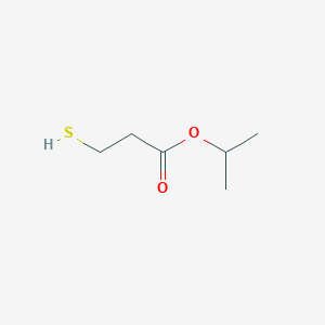 molecular formula C6H12O2S B1592174 3-Mercaptopropionic Acid Isopropyl Ester CAS No. 7383-64-4