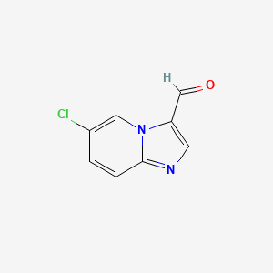 molecular formula C8H5ClN2O B1592177 6-Chloroimidazo[1,2-a]pyridine-3-carbaldehyde CAS No. 29096-59-1