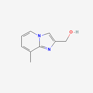molecular formula C9H10N2O B1592182 (8-Methylimidazo[1,2-a]pyridin-2-yl)methanol CAS No. 872362-98-6
