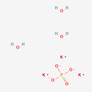 molecular formula H6K3O7P B1592187 Potassium phosphate trihydrate CAS No. 22763-03-7