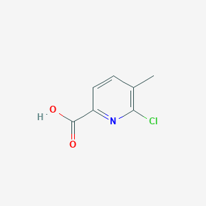 molecular formula C7H6ClNO2 B1592206 6-Chloro-5-methylpyridine-2-carboxylic acid CAS No. 1166828-13-2