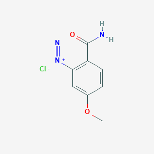 molecular formula C8H8ClN3O2 B1592214 Fast Red KL Salt CAS No. 86780-25-8