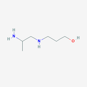 molecular formula C6H16N2O B159222 N-(3-Hydroxypropyl)-1,2-propanediamine CAS No. 10171-78-5