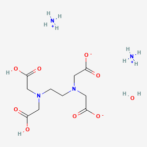B1592228 DiaMMoniuM EthylenediaMinetetraacetate Monohydrate CAS No. 304675-80-7