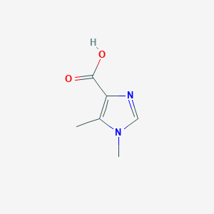 molecular formula C6H8N2O2 B1592231 1,5-Dimethyl-1H-imidazole-4-carboxylic acid CAS No. 80304-42-3
