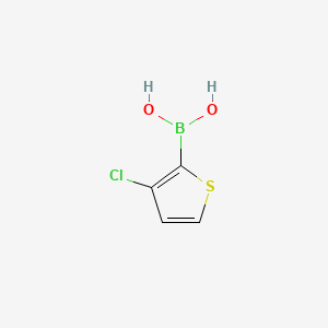 molecular formula C4H4BClO2S B1592236 (3-Chlorothiophen-2-yl)boronic acid CAS No. 324024-80-8