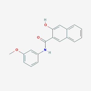 3-Hydroxy-N-(3-methoxyphenyl)-2-naphthamide