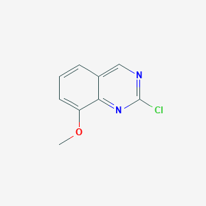molecular formula C9H7ClN2O B1592243 2-Chloro-8-methoxyquinazoline CAS No. 944060-66-6
