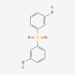 molecular formula C12H10O4S B1592247 m,m'-Sulphonylbisphenol CAS No. 46765-03-1