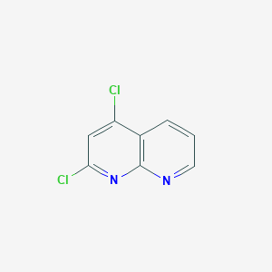 molecular formula C8H4Cl2N2 B1592249 2,4-Dichloro-1,8-naphthyridine CAS No. 59514-89-5