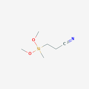 molecular formula C6H13NO2Si B1592251 2-Cyanoethylmethyldimethoxysilane CAS No. 2526-61-6