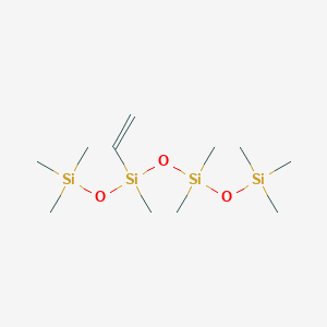 molecular formula C11H30O3Si4 B1592260 Siloxanes and Silicones, di-Me, Me vinyl CAS No. 67762-94-1