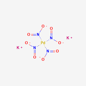 B1592261 Dipotassium;palladium;tetranitrite CAS No. 13844-89-8