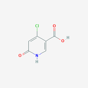 molecular formula C6H4ClNO3 B1592265 4-Chloro-6-hydroxynicotinic acid CAS No. 73038-85-4