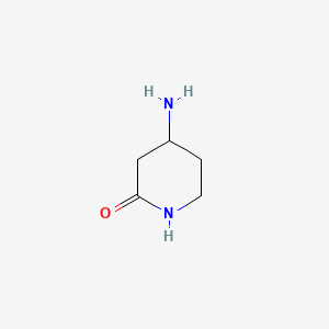 molecular formula C5H10N2O B1592275 4-amino-2-Piperidinone CAS No. 5513-66-6