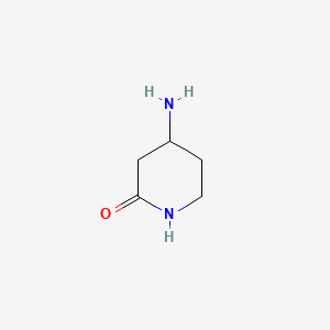 molecular formula C5H10N2O B1592275 4-Aminopiperidin-2-one CAS No. 5513-66-6