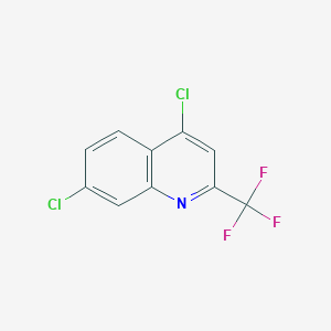 molecular formula C10H4Cl2F3N B1592279 4,7-二氯-2-(三氟甲基)喹啉 CAS No. 702640-95-7