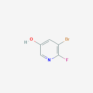 molecular formula C5H3BrFNO B1592280 5-Bromo-6-fluoropyridin-3-ol CAS No. 186593-54-4