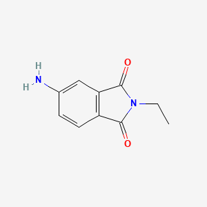 molecular formula C10H10N2O2 B1592283 5-Amino-2-ethylisoindoline-1,3-dione CAS No. 55080-55-2